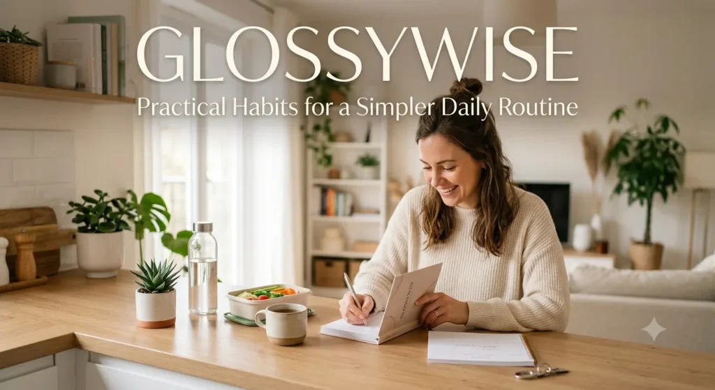 GlossyWise Practical Habits for a Simpler Daily Routine.