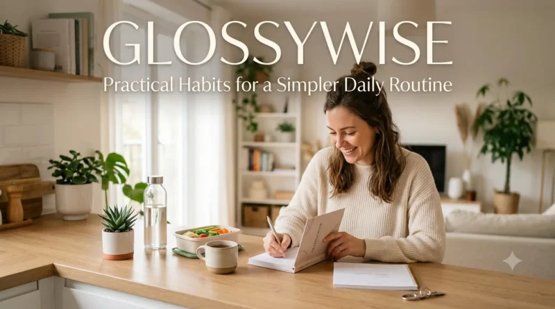 GlossyWise Practical Habits for a Simpler Daily Routine.