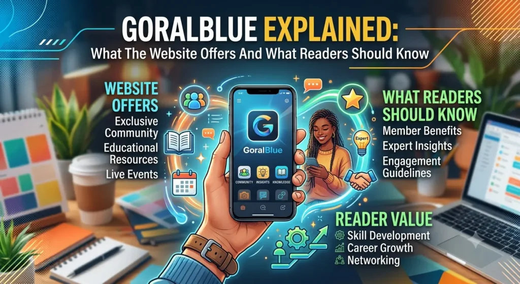 GoralBlue Explained What the Website Offers and What Readers Should Know