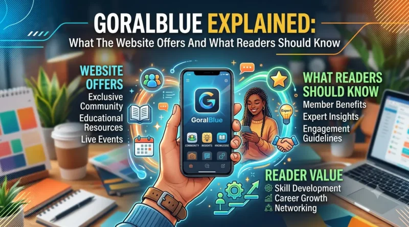 GoralBlue Explained What the Website Offers and What Readers Should Know