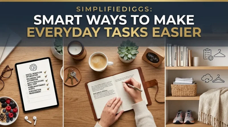 SimplifyDiggs Smart Ways to Make Everyday Tasks Easier