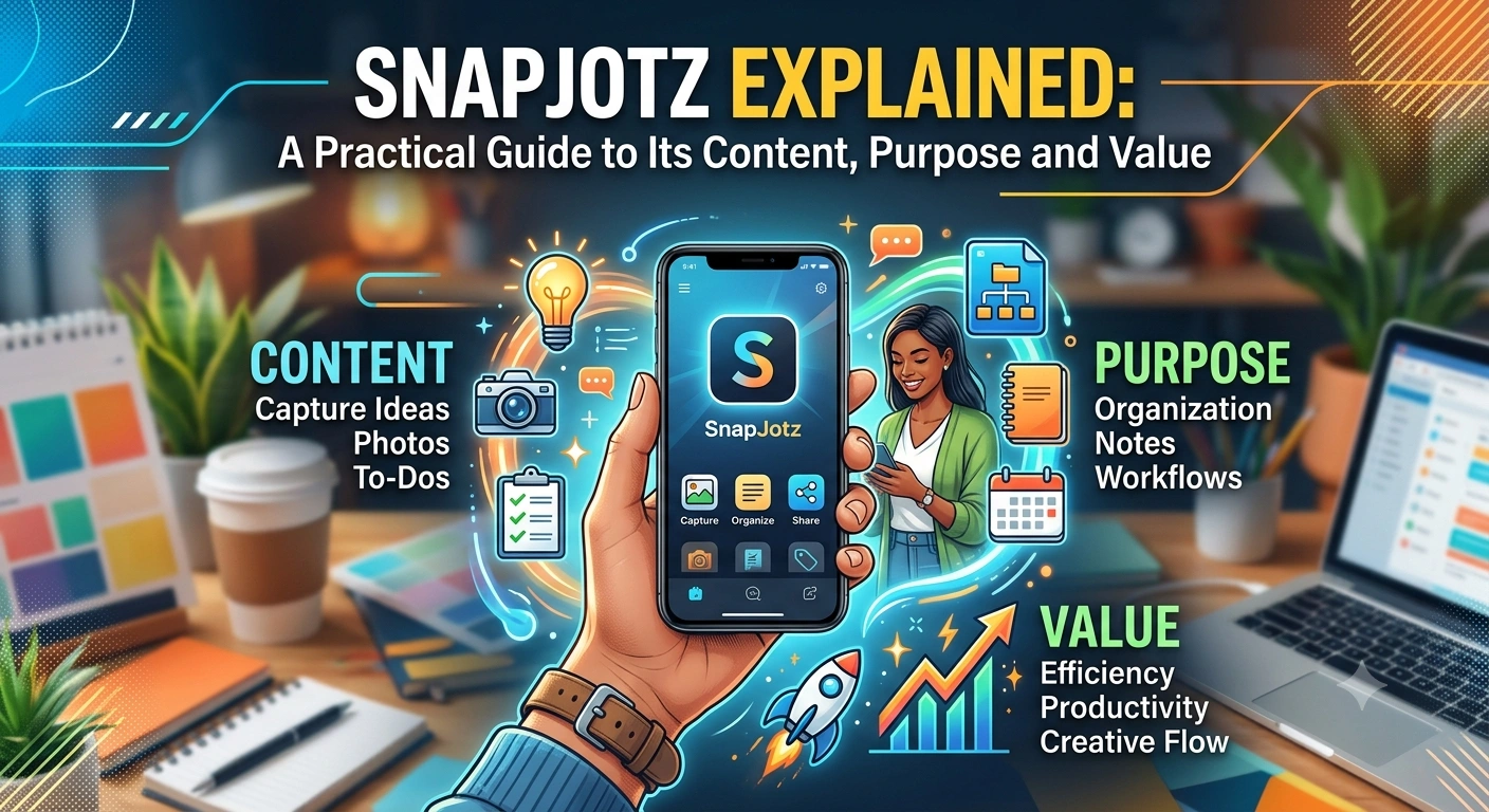 SnapJotz Explained: A Practical Guide to Its Content, Purpose and Value.
