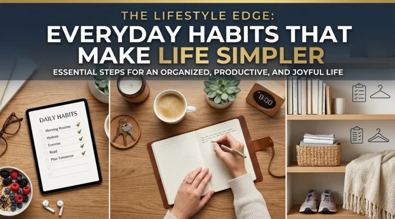The Lifestyle Edge Everyday Habits That Make Life Simpler