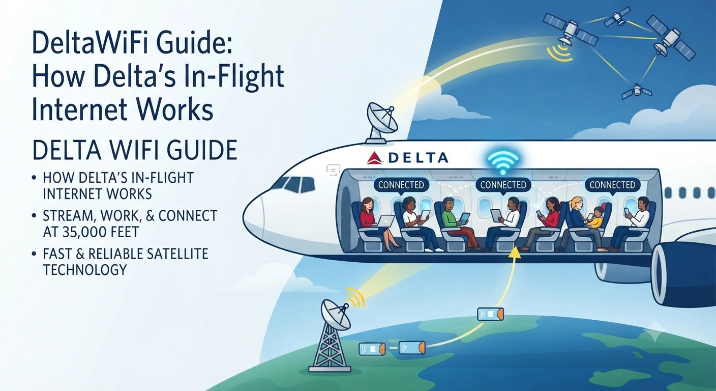 DeltaWiFi Guide: How Delta’s In-Flight Internet Works.