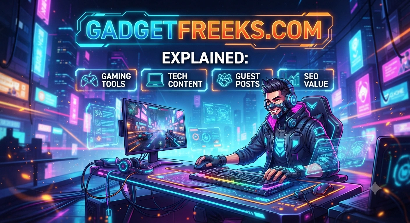 GadgetFreeks.com Explained: Gaming Tools, Tech Content and Guest Posts.