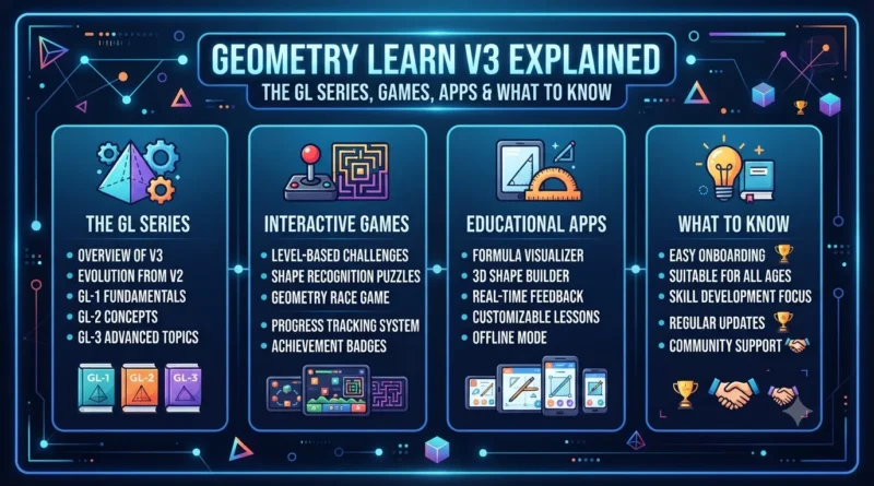 Geometry Learn V3 Explained The GL Series, Games, Apps and What to Know.