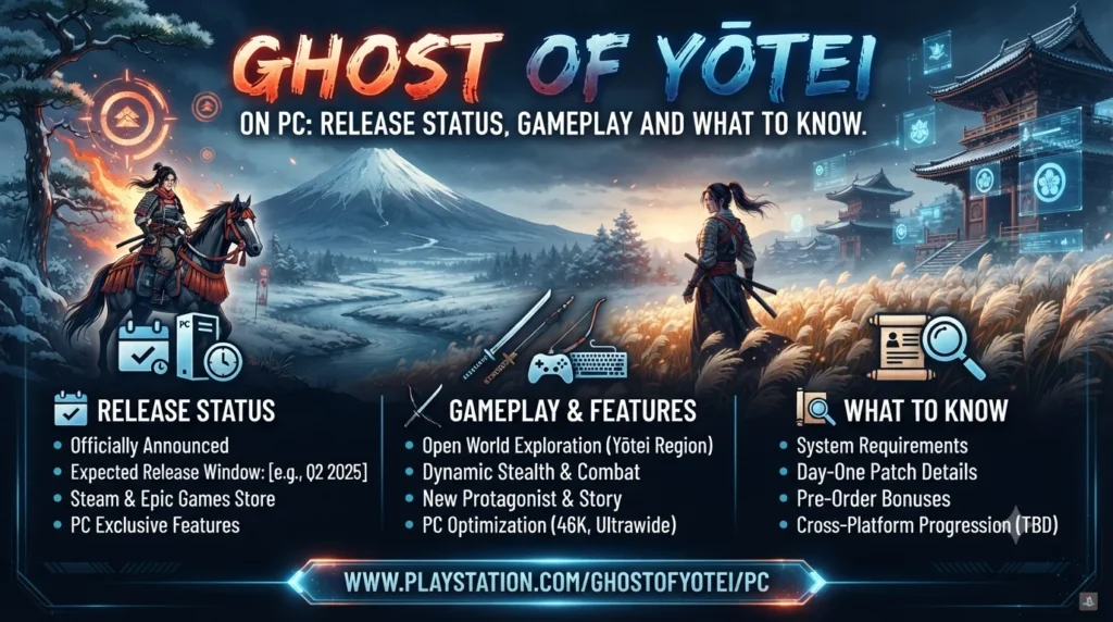 Ghost of Yōtei on PC Release Status, Gameplay and What to Know.