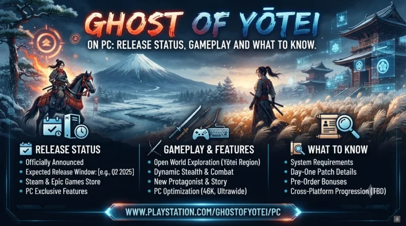 Ghost of Yōtei on PC Release Status, Gameplay and What to Know.