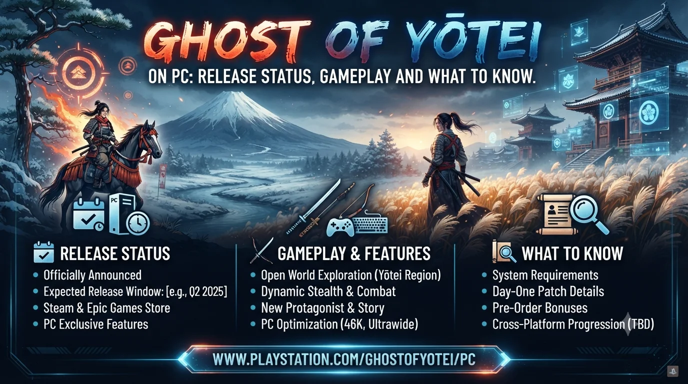Ghost of Yōtei on PC: Release Status, Gameplay and What to Know.