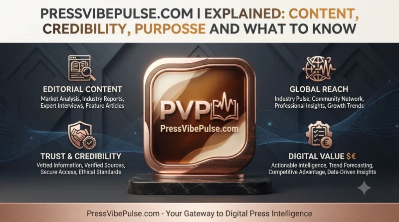 PressVibePulse.com Explained Content, Credibility, Purpose and What to Know.