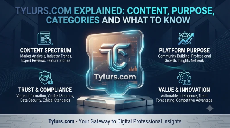 Tylurs.com Explained Content, Purpose, Categories and What to Know.