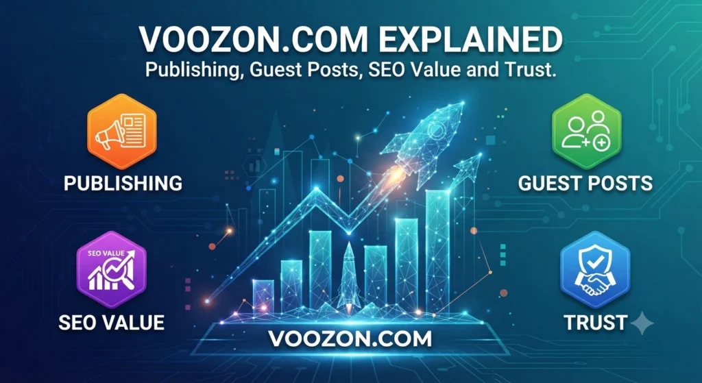 Voozon.com Explained Publishing, Guest Posts, SEO Value and Trust.