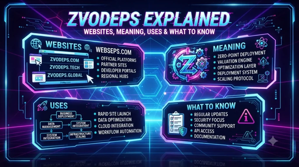 Zvodeps Explained Websites, Meaning, Uses and What to Know.