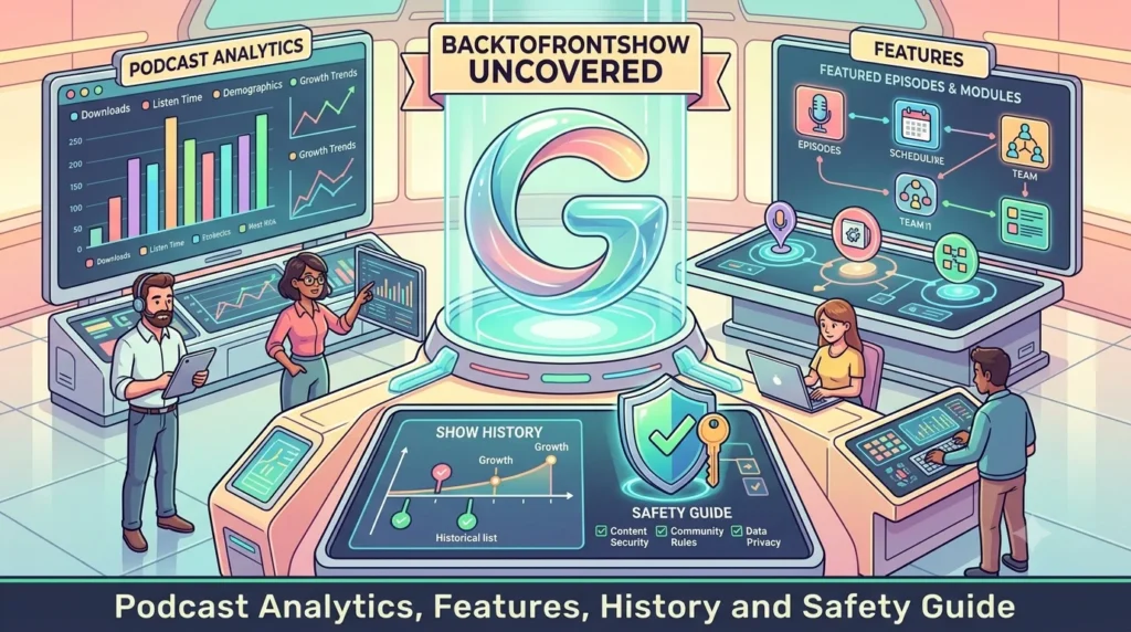 BacktoFrontShow Uncovered Podcast Analytics, Features, History and Safety Guide.