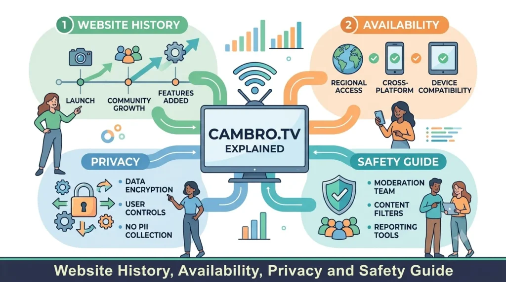 Cambro.tv Explained Website History, Availability, Privacy and Safety Guide.