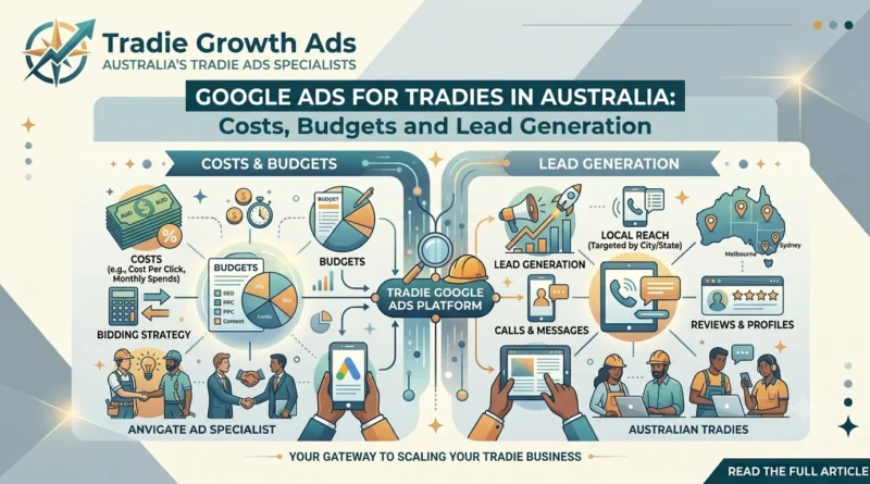 Google Ads for Tradies in Australia Costs, Budgets and Lead Generation.