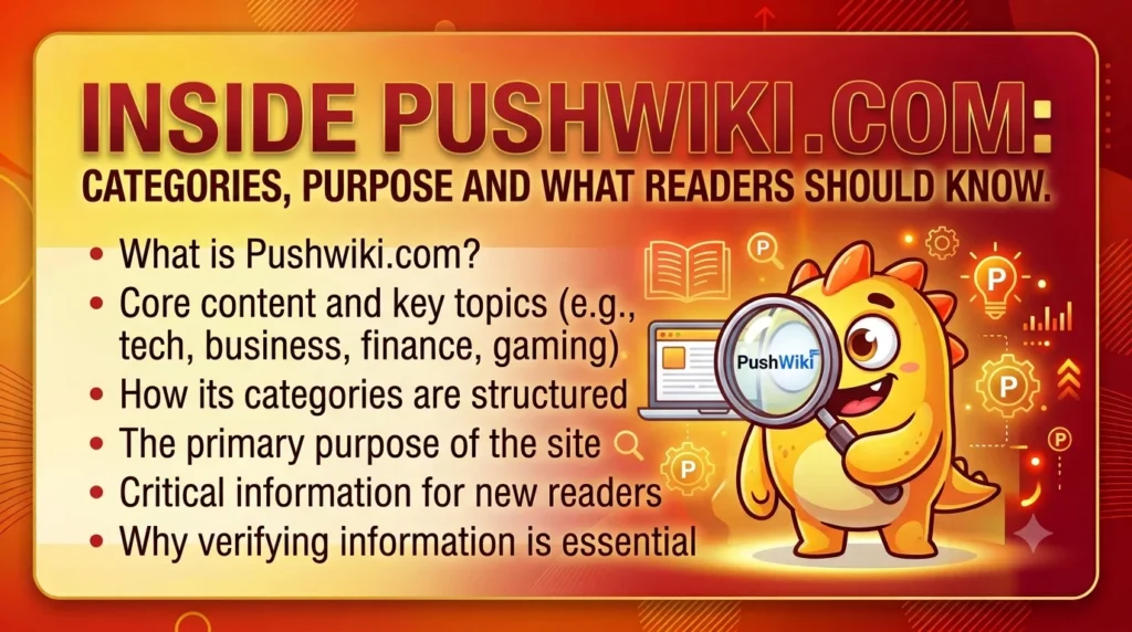 Inside Pushwiki.com Content, Categories, Purpose and What Readers Should Know.