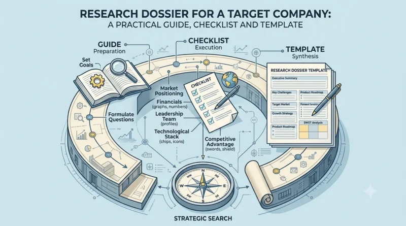 Research Dossier for a Target Company A Practical Guide, Checklist and Template