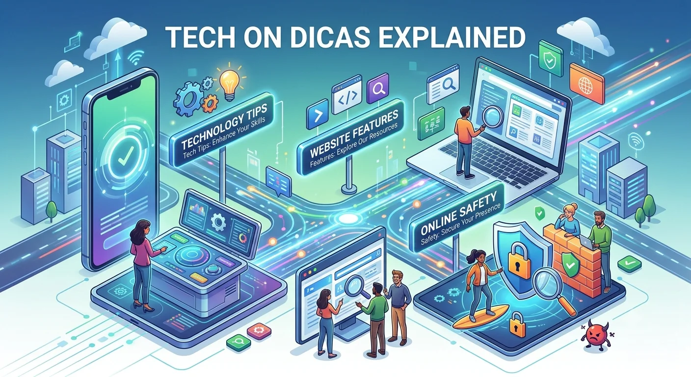 Tech on Dicas Explained: Technology Tips, Website Features and Online Safety.